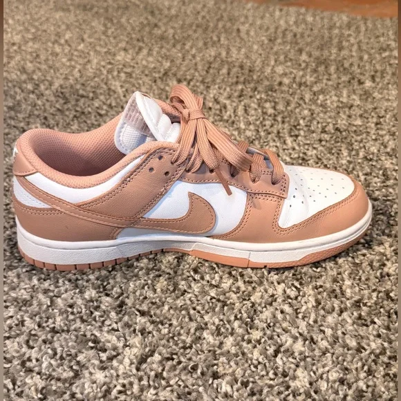 Nike Dunk Low Rose Whisper White Women’s 7.5 - Picture 7 of 15